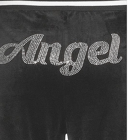 No Boundaries Embellished Jogger athleisure Pants black  high-rise black cozy - Picture 4 of 13